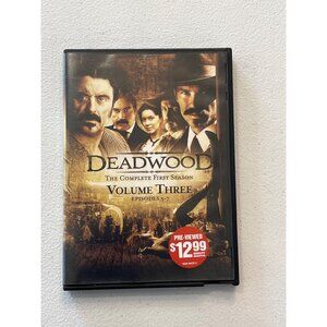 Deadwood The Complete First Season Vol. 3 Episodes 5-7 DVD Pre-Owned